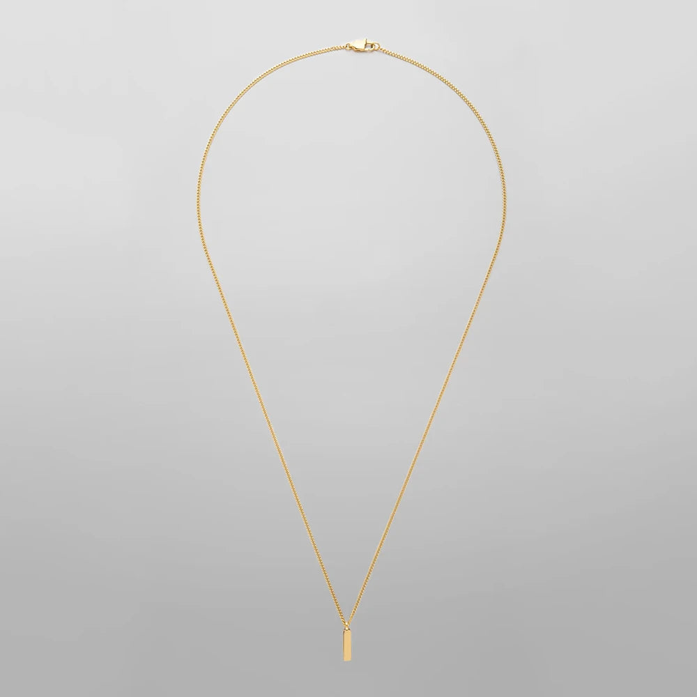 Cuban Minimal Necklace