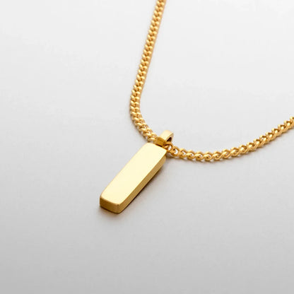 Cuban Minimal Necklace