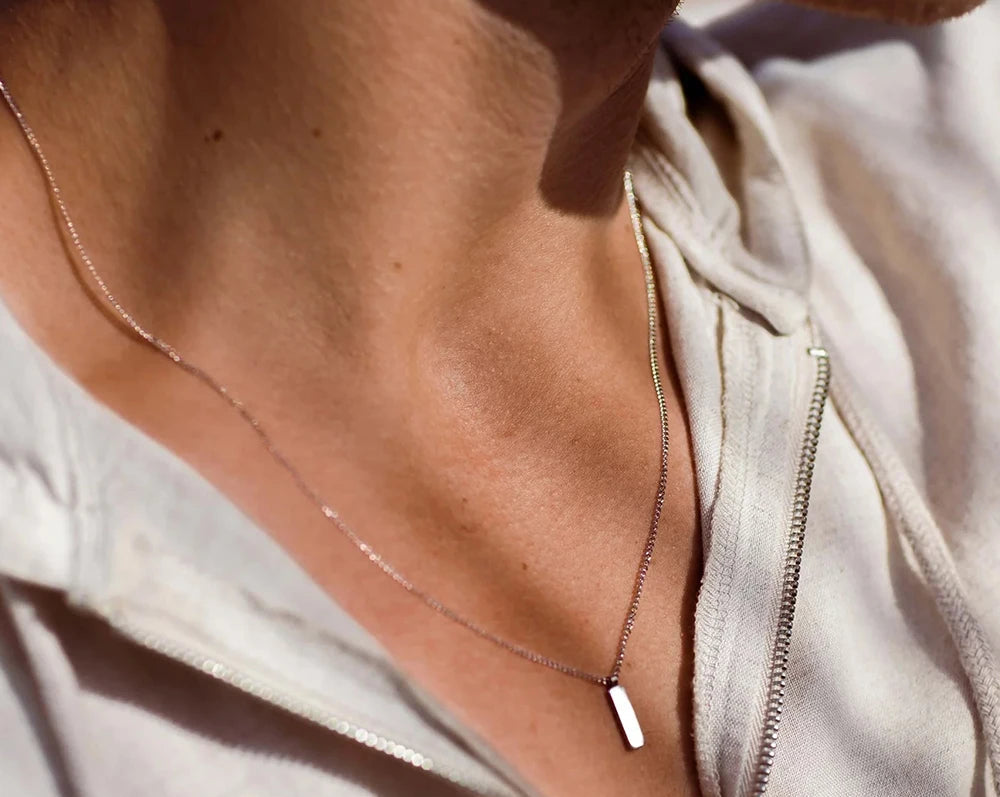 Cuban Minimal Necklace