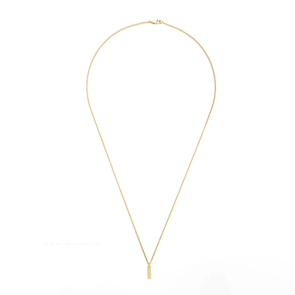 Cuban Minimal Necklace